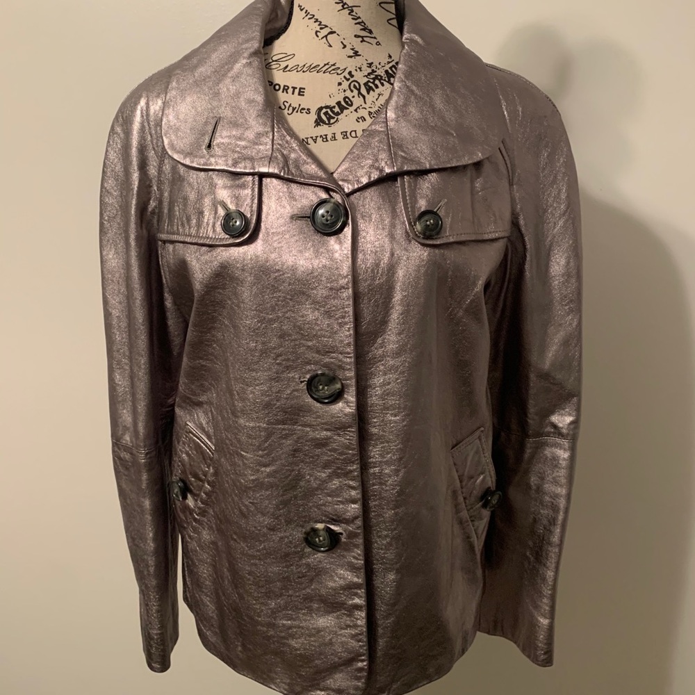 Jones New York Leather Jacket - NWOT